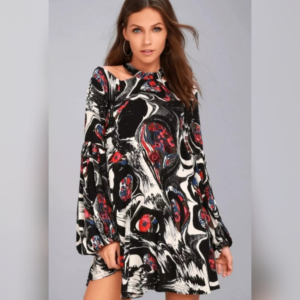 Free People Drift Away Mini‎ Dress